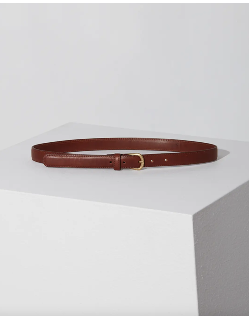 JANESSA LEONÉ BELT 07 IN COGNAC