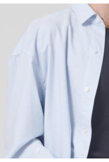 CITIZENS OF HUMANITY KAYLA SHIRT IN OXFORD BLUE