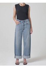 CITIZENS OF HUMANITY AYLA BAGGY CUFFED CROP IN SKYLIGHTS