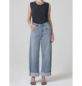 CITIZENS OF HUMANITY AYLA BAGGY CUFFED CROP IN SKYLIGHTS