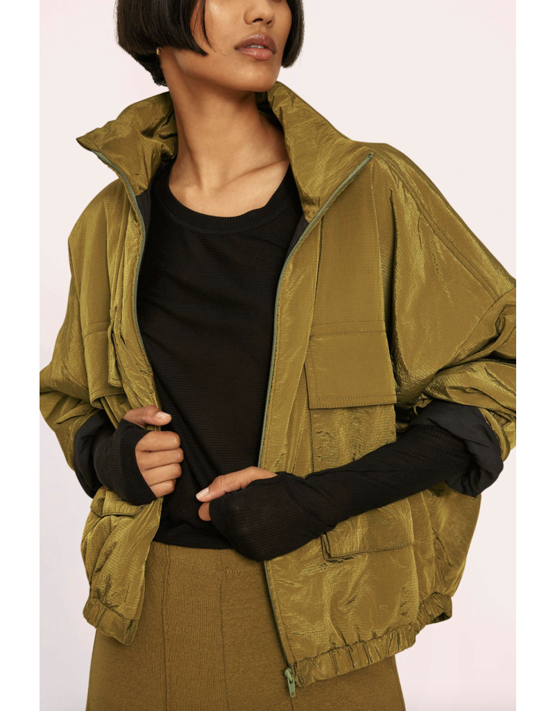 HUMANOID TELIYA JACKET IN OLIVE