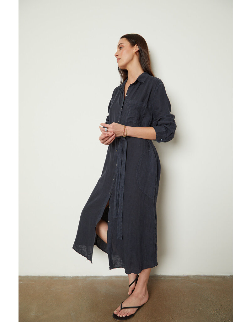 VELVET BY GRAHAM & SPENCER JORA DRESS IN SHADOW
