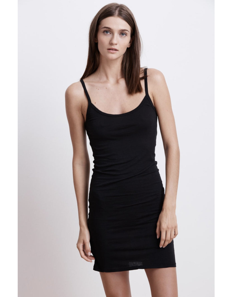 VELVET BY GRAHAM & SPENCER SCARLETT DRESS IN WHITE & BLACK