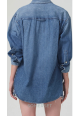 CITIZENS OF HUMANITY KAYLA SHIRT IN SOMERSET