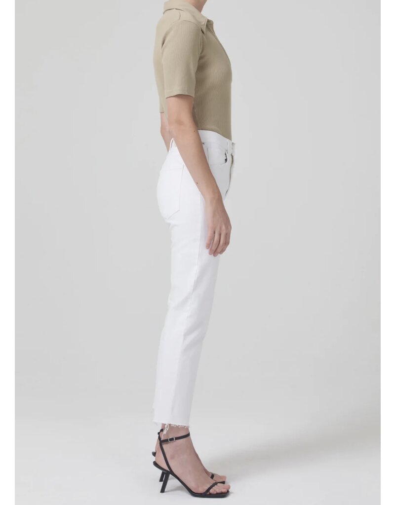 CITIZENS OF HUMANITY DAPHNE HIGH-RISE STOVEPIPE CROP IN LUCENT