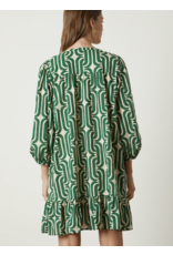 VELVET BY GRAHAM & SPENCER FELICITY DRESS IN GREEN