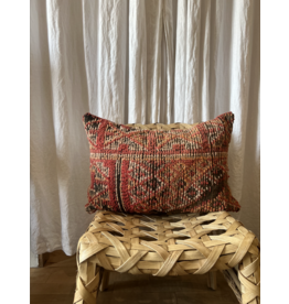 ZAMAN MOROCCAN MADE BERBER RUG LUMBAR PILLOW - VARIETY OF PATTERNS