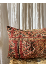 ZAMAN MOROCCAN MADE BERBER RUG LUMBAR PILLOW - VARIETY OF PATTERNS