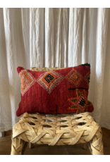 ZAMAN MOROCCAN MADE BERBER RUG LUMBAR PILLOW - VARIETY OF PATTERNS