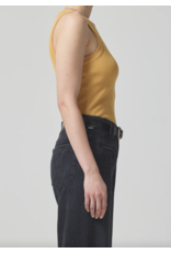 CITIZENS OF HUMANITY ISABEL RIB TANK IN MARIGOLD