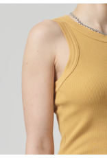 CITIZENS OF HUMANITY ISABEL RIB TANK IN MARIGOLD