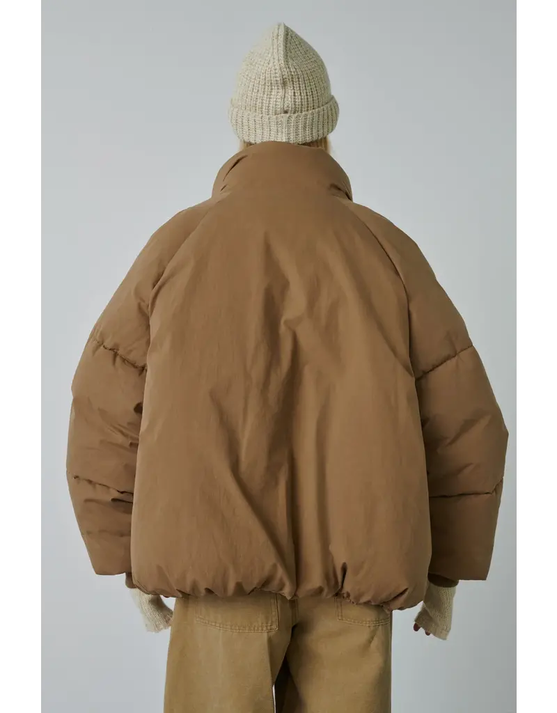 ◆Sienne◆ Noah Duck Down Padding Beige S4WJK01F8 WING DOWN JACKET IN BEIGE | SOEUR - Ella's | Clothing
