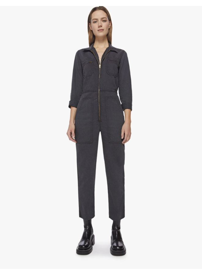 SPECIALIST JUMPSUIT ANKLE IN FADED BLACK