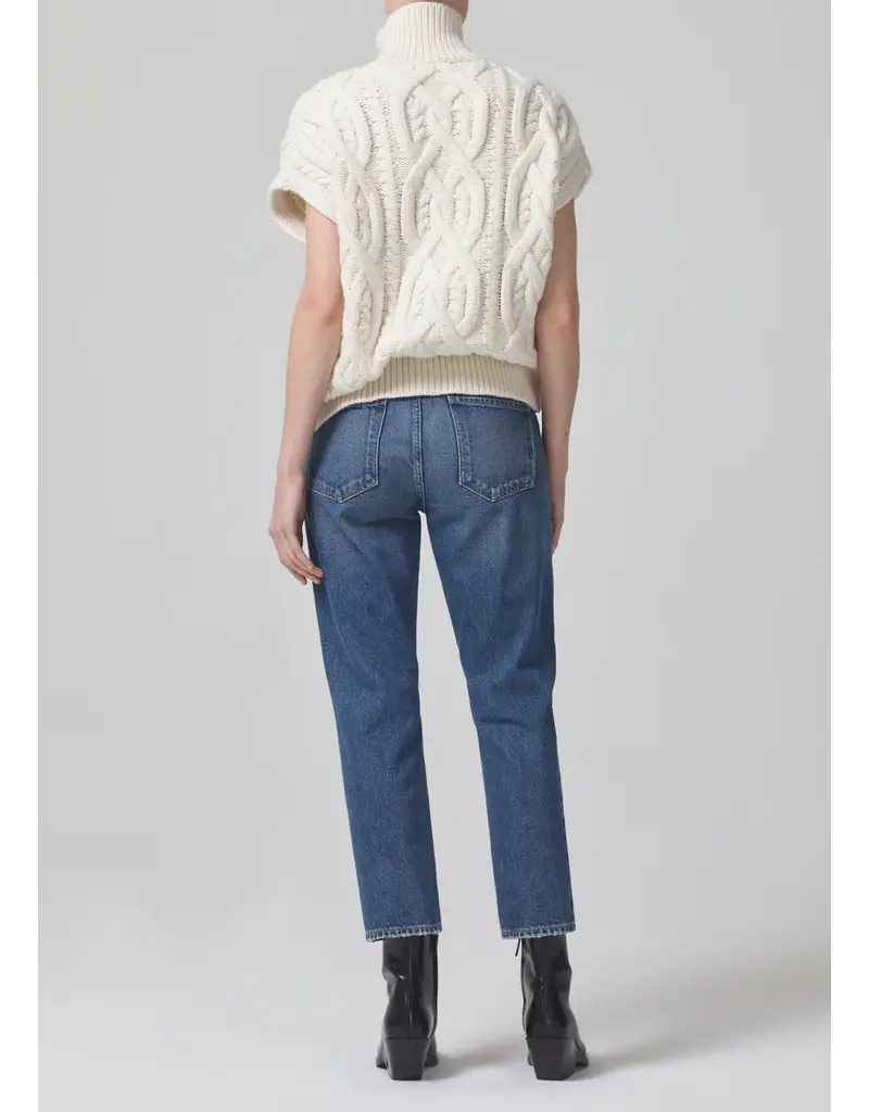 CITIZENS OF HUMANITY CHARLOTTE HIGH RISE STRAIGHT IN MAGNOLIA