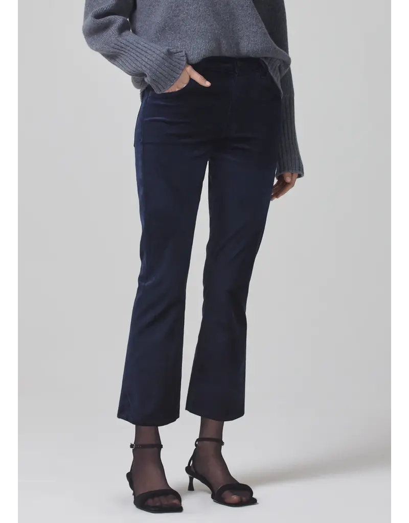 CITIZENS OF HUMANITY ISOLA CROPPED VELVET
