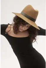 JANESSA LEONÉ PAOLA HAT IN CITRON