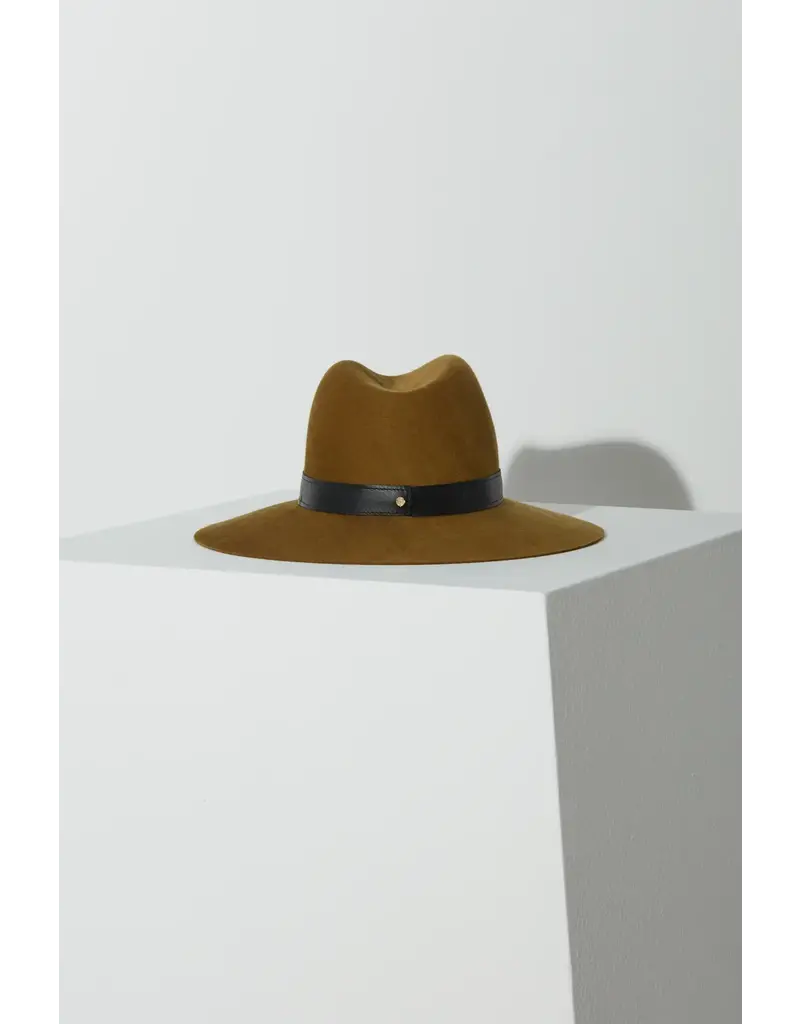 JANESSA LEONÉ PAOLA HAT IN CITRON