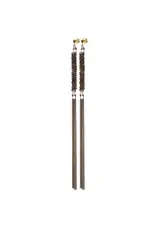 MARIE LAURE CHAMOREL NO. 595 EARRINGS IN RUTHENIUM