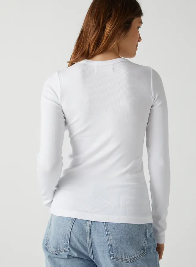 CAMINO LONG SLEEVE IN WHITE