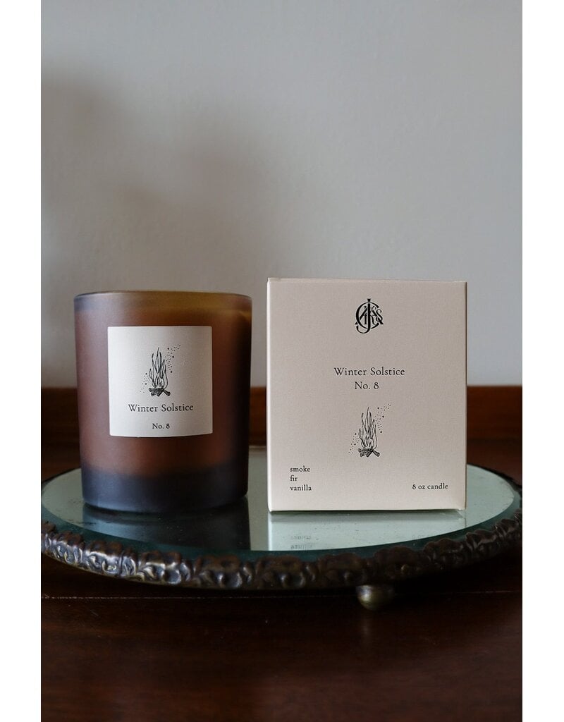JACK'S DAUGHTERS NO. 8 WINTER SOLSTICE CANDLE