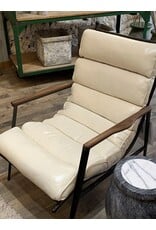 CISCO HOME 30% OFF - DECLAN LEATHER CHAIR (FLOOR SAMPLE)