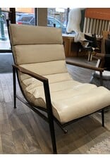 CISCO HOME 30% OFF - DECLAN LEATHER CHAIR (FLOOR SAMPLE)