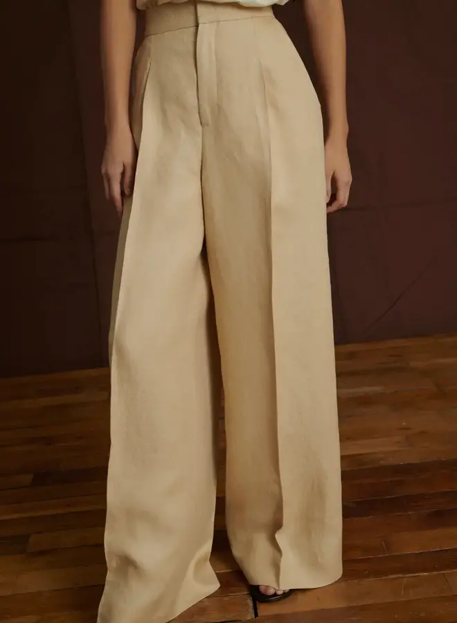 PEGASE TROUSERS IN VANILLE