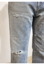 CHIMALA SALVAGED DENIM WIDE TAPERED CUT