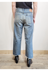 CHIMALA SALVAGED DENIM WIDE TAPERED CUT