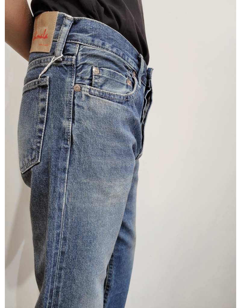 CHIMALA SALVAGED DENIM NARROW TAPERED CUT