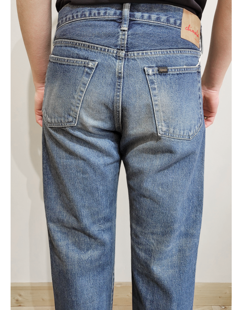CHIMALA SALVAGED DENIM NARROW TAPERED CUT