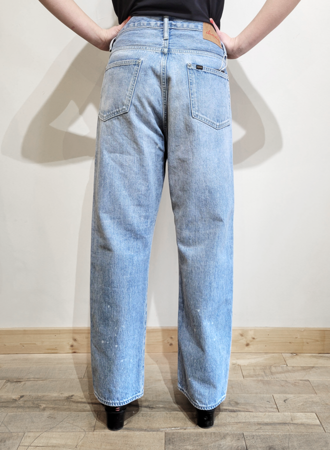 SALVAGED DENIM BAGGY CUT