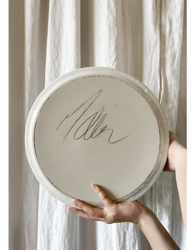 BEN MAIER CERAMICS LARGE RIGHT ANGLE BOWL