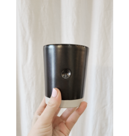 BEN MAIER CERAMICS DIMPLE CUP SINGLE WICK CANDLE