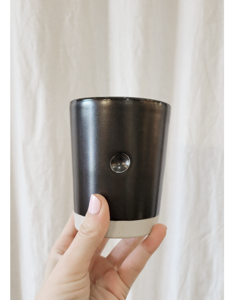 BEN MAIER CERAMICS DIMPLE CUP SINGLE WICK CANDLE