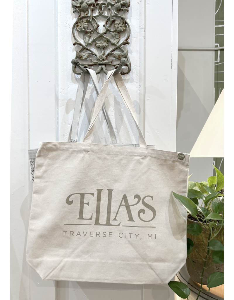 ECOBAGS ELLA'S SIGNATURE RECYCLED CANVAS TOTE