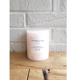 VOYAGE ET CIE BIEN DORMIR SLEEP & RELAX 14 OZ. PINK ITALIAN ONYX CANDLE