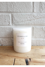 VOYAGE ET CIE RESPIRER Å FOND BREATHE DEEP 14 OZ. WHITE ITALIAN ONYX CANDLE