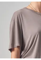CITIZENS OF HUMANITY ELISABETTA RELAXED TEE IN TAUPE