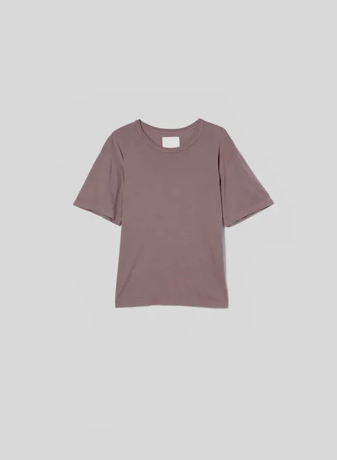 ELISABETTA RELAXED TEE IN TAUPE