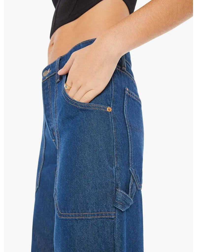 MOTHER DENIM THE SMOOTHIE CARPENTER SNEAK IN CLEAN YOUR PLATE