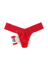 SIGNATURE LACE LOWRISE THONG IN VARIETY