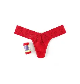 SIGNATURE LACE LOWRISE THONG IN VARIETY