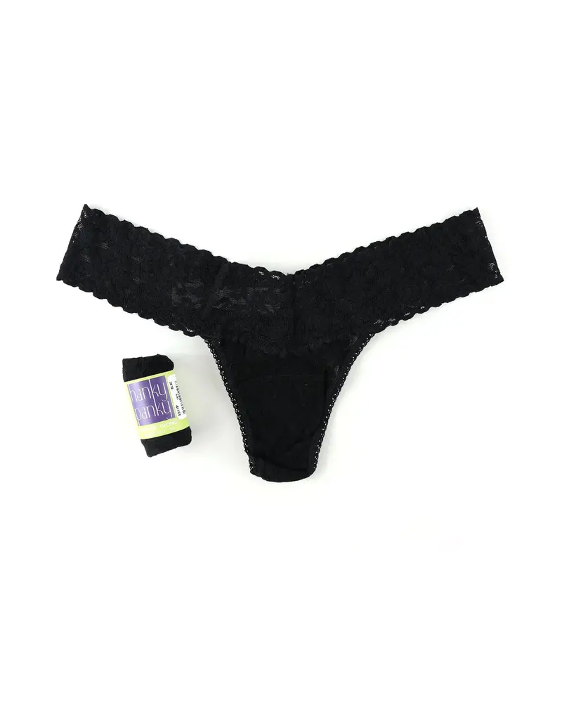 SIGNATURE LACE LOWRISE THONG IN VARIETY
