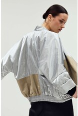 HUMANOID CAELI JACKET IN SILVER