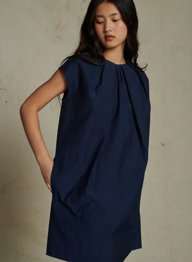 ADDY DRESS IN BLEU DE CHINE