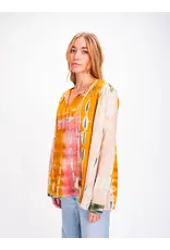 V.DE. VINSTER TIE AND DYE BLOUSE IN PINK