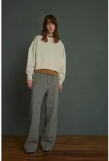 SOEUR WILLOW PULLOVER IN ECRU + BEIGE