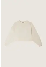 SOEUR WILLOW PULLOVER IN ECRU + BEIGE