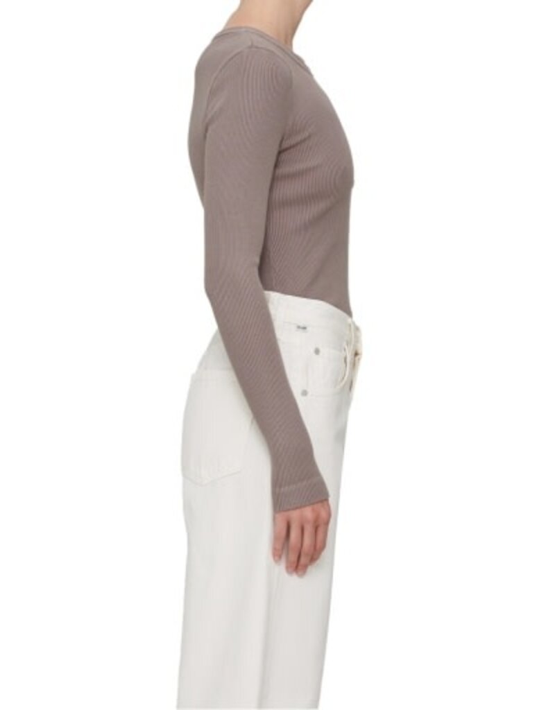 CITIZENS OF HUMANITY ANJA TOP IN TAUPE